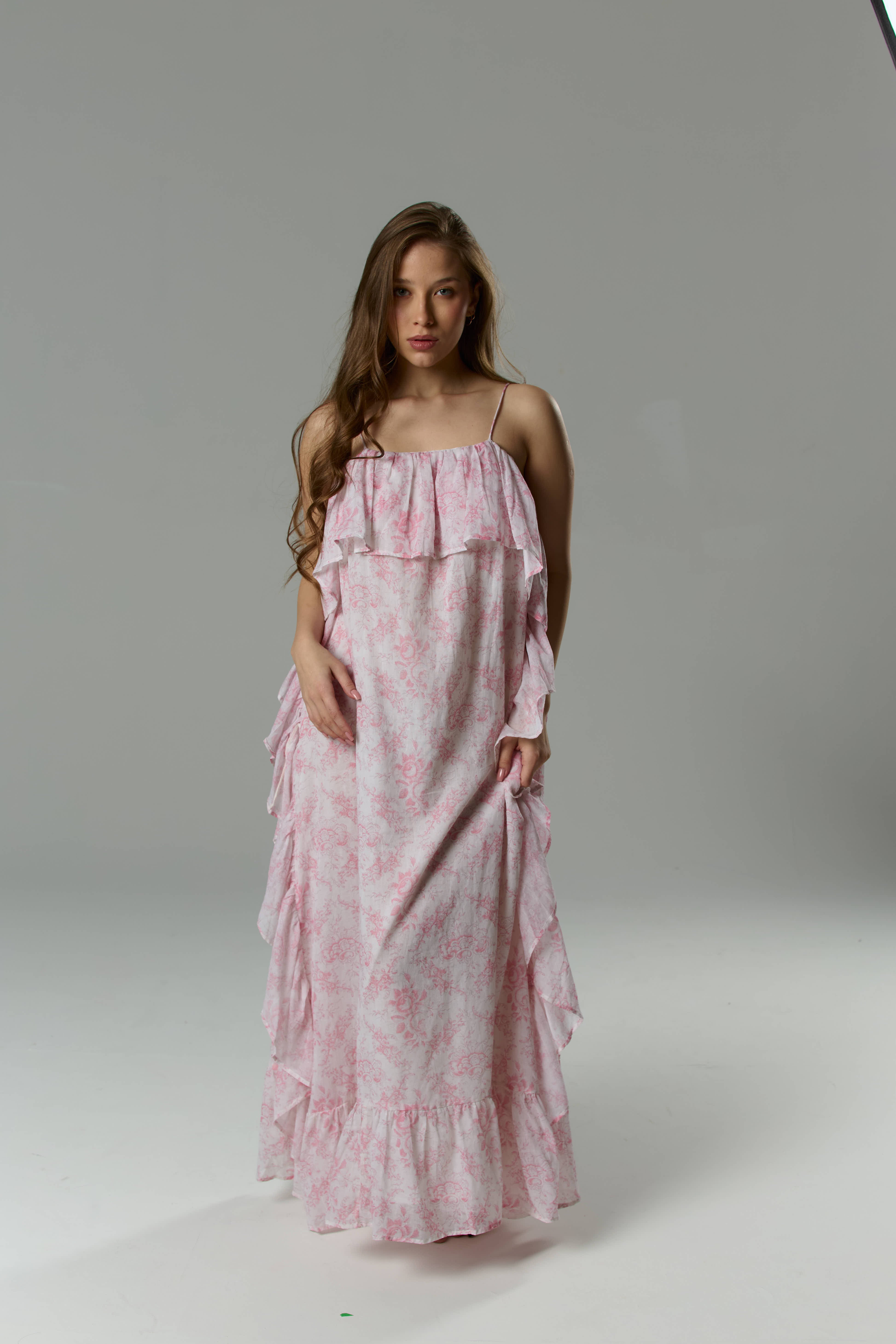 The Catherine Dress (Rosewater)